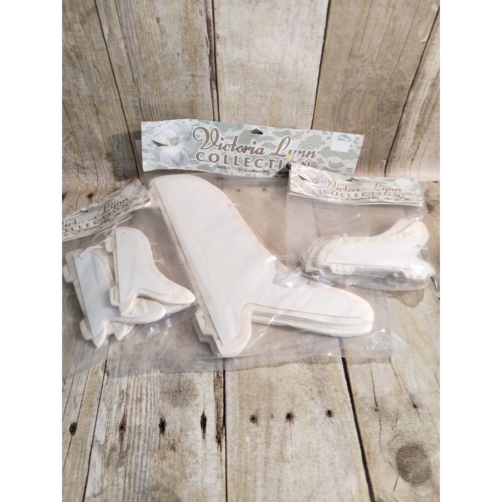 Vtg Honey Comb Wedding Bells Set Of 10 Ivory Ceiling Decor Victoria Lynn (4D